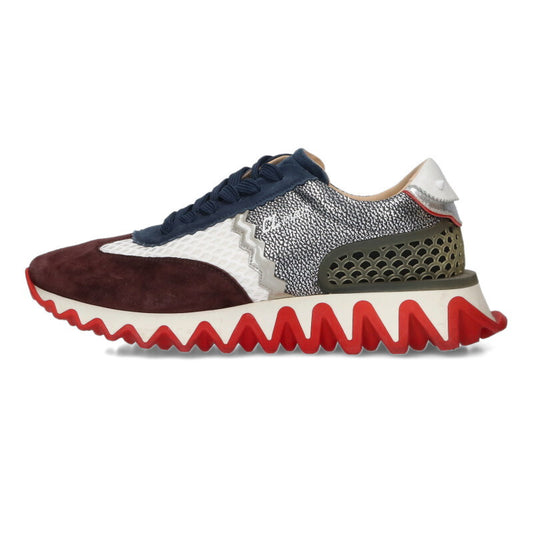 Christian Louboutin Louibishark Suede Low-Top Multi Size 8.5