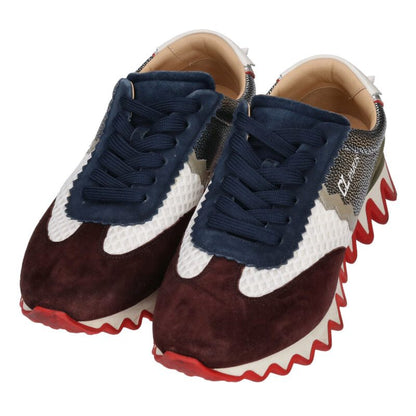 Christian Louboutin Louibishark Suede Low-Top Multi Size 8.5