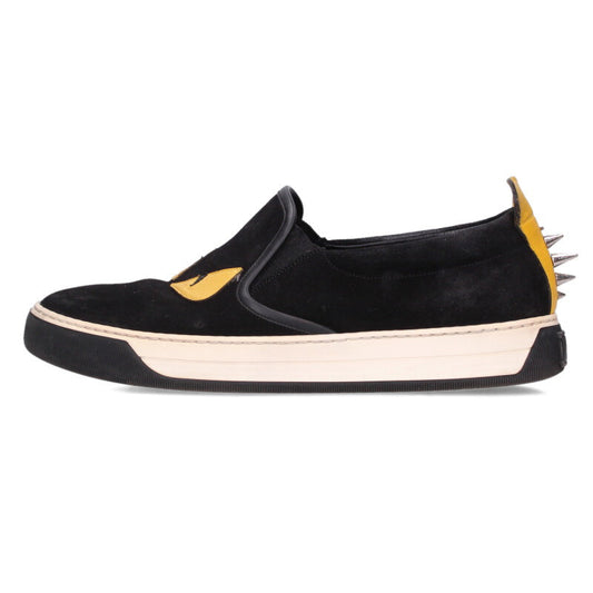 FENDI Monster Bugs Eye Slip-On Sneakers Multi Size 6