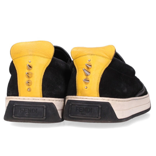 FENDI Monster Bugs Eye Slip-On Sneakers Multi Size 6
