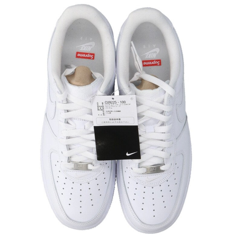 SUPREME x Nike Air Force 1 Low Sneakers Multi Size 10