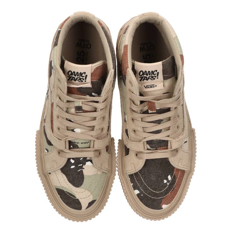 OAMC x Wtaps Skate High Lug Sneakers Beige Size 29cm