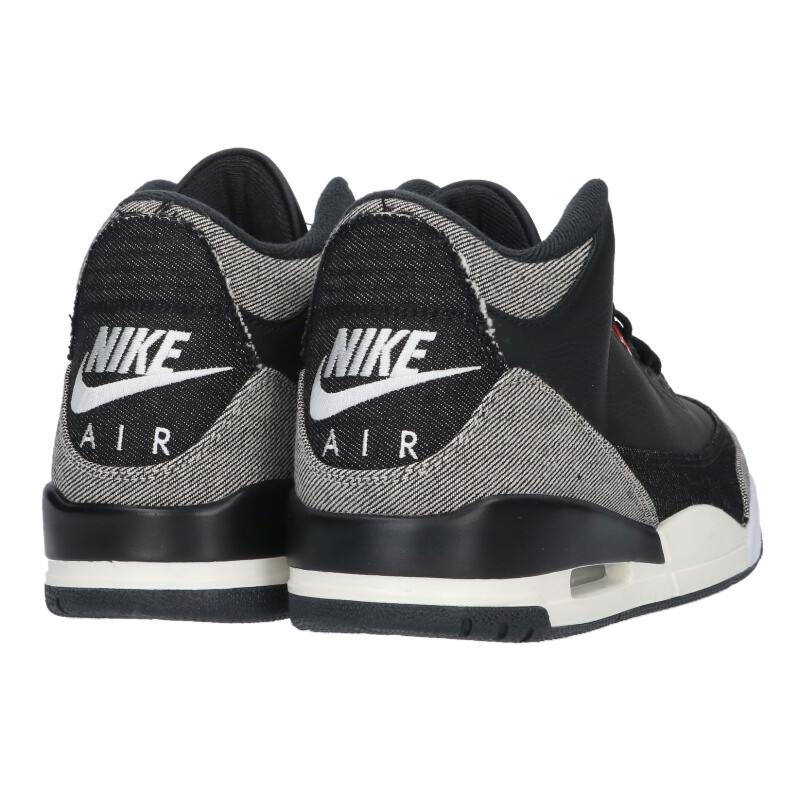 LEVI'S x Nike Air Jordan 3 Retro Black Size 10.5