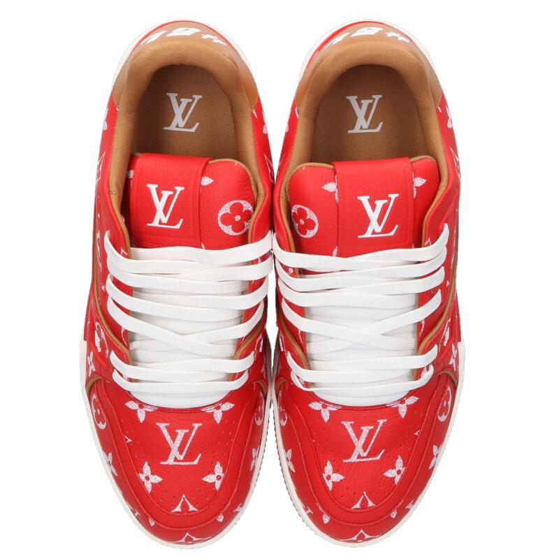 LOUISVUITTON LV Trainer VIC Monogram Lows Multi Size 7.5