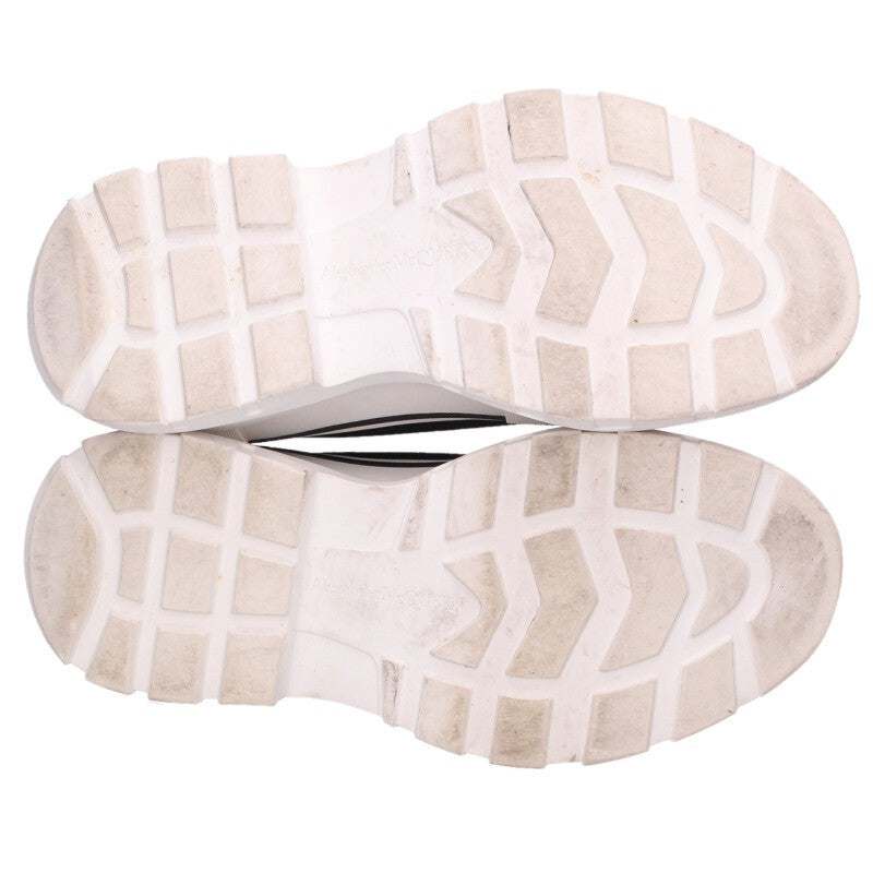 Alexander McQUEEN Canvas Low-Top Sneakers Black Size 6.5