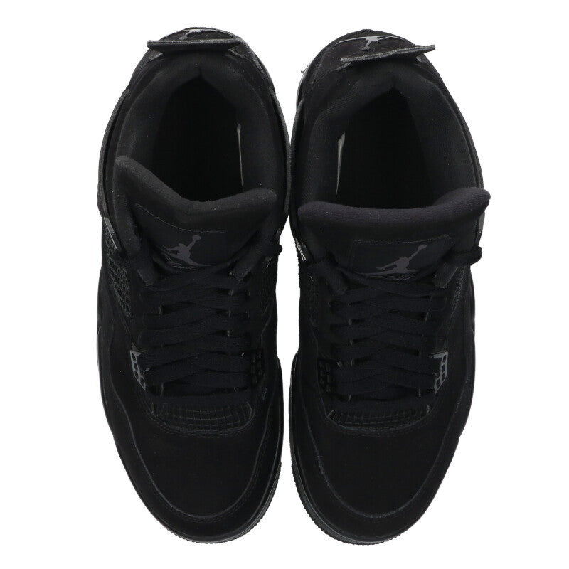 NIKE AIR JORDAN 4 RETRO "BLACK CAT" Black Size 9