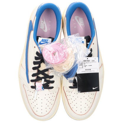 NIKE x Travis Scott Air Jordan 1 Low "Sail" Multi Size 11.5
