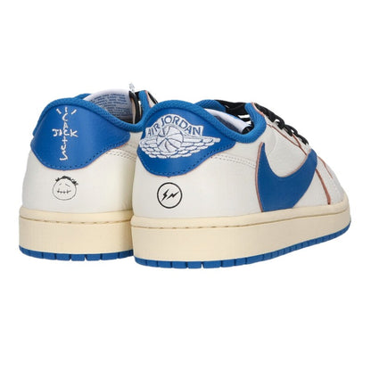 Travis Scott Nike Air Jordan Sneakers White/Blue Size 29.5cm