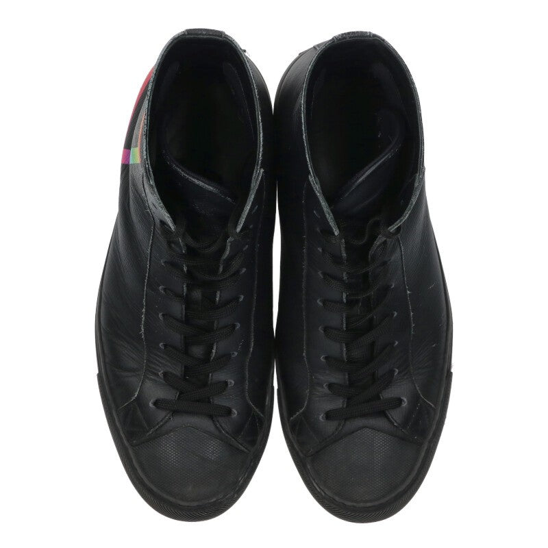 Louis Vuitton Leather Sneakers Black Size 7