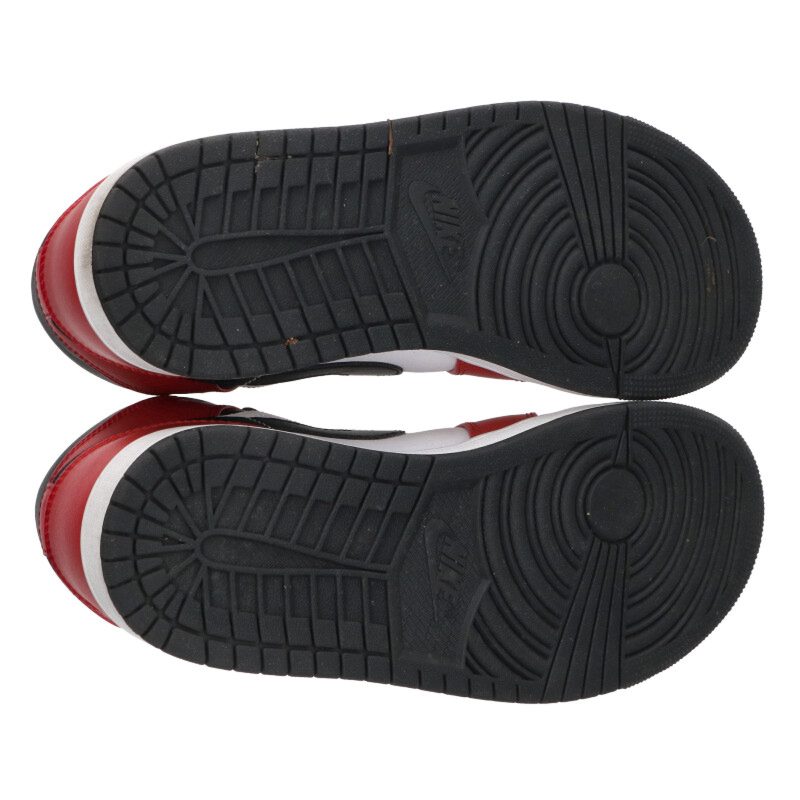 NIKE Air Jordan 1 Mid 554724-069 Red/Black/White Size 9