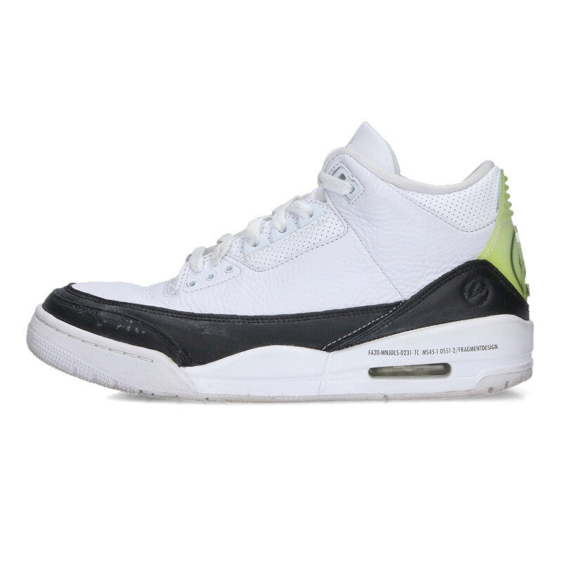 NIKE x fragment design Air Jordan 3 Retro Size 9.5