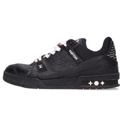 Louis Vuitton LV Leather Sneakers Black Size 9.5