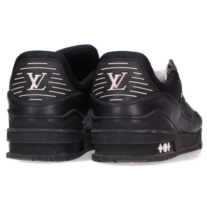 Louis Vuitton LV Leather Sneakers Black Size 9.5