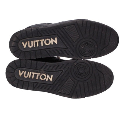 Louis Vuitton LV Leather Sneakers Black Size 9.5