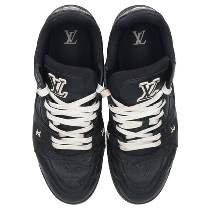Louis Vuitton LV Leather Sneakers Black Size 9.5