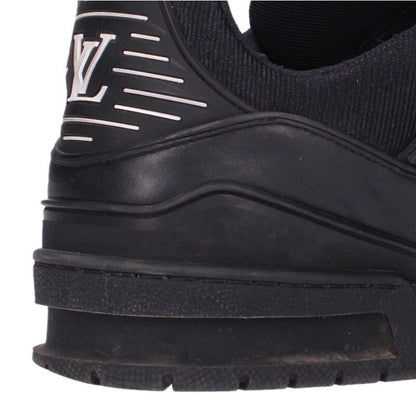 Louis Vuitton LV Leather Sneakers Black Size 9.5