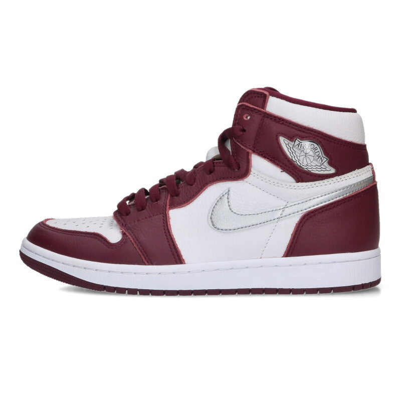 NIKE Air Jordan 1 High OG Bordeaux Purple/White Size 9