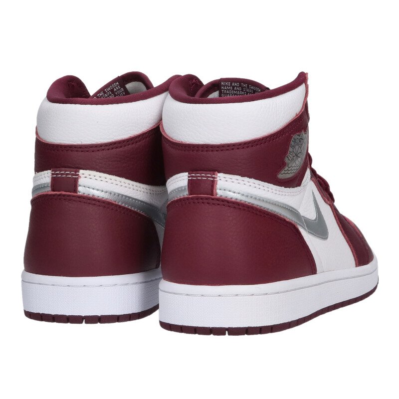 NIKE Air Jordan 1 High OG Bordeaux Purple/White Size 9