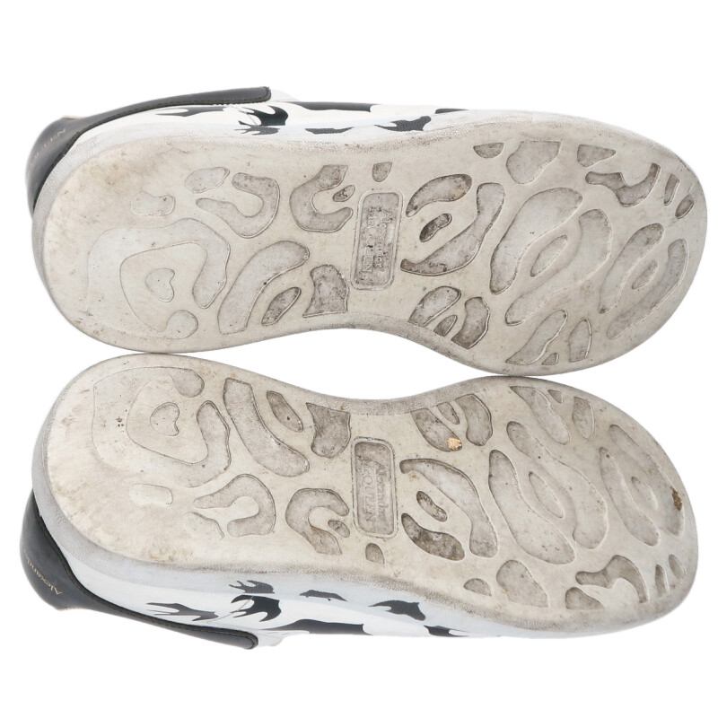 Alexander McQUEEN Oversized Leather Low-Top White Size 7.5