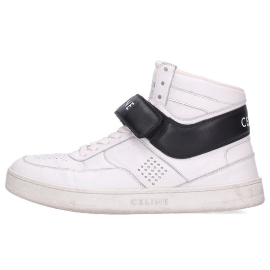 CELINE 21SS White Velcro Strap Sneakers Size 6.5