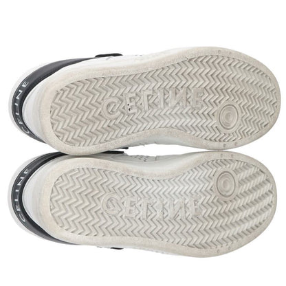 CELINE 21SS White Velcro Strap Sneakers Size 6.5