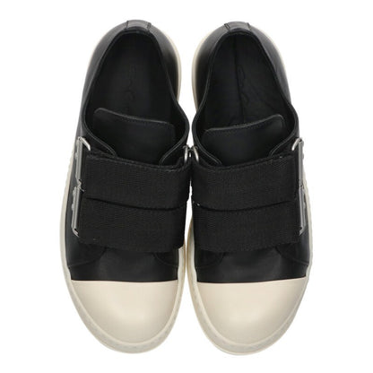Rick Owens 26SS LOW STRAP SNEAKS CO Sneakers Black x White US 8.5