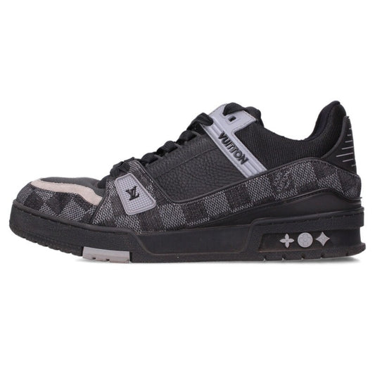 LOUISVUITTON LV Trainer Damier Denim Sneakers Multi Size 6
