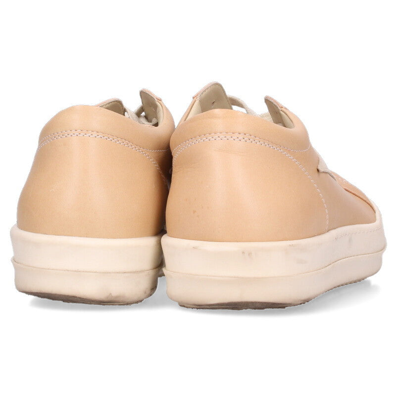 Rick Owens VINTAGE SNEAKS Beige Low-Tops Size 8.5