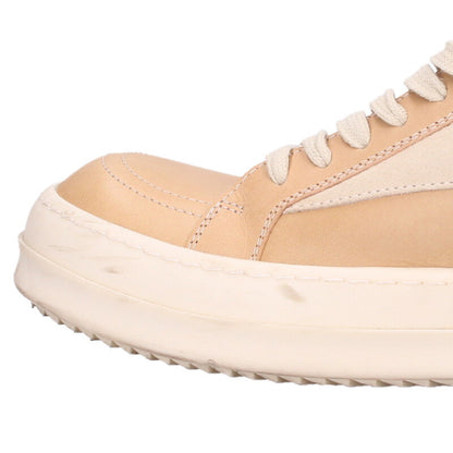 Rick Owens VINTAGE SNEAKS Beige Low-Tops Size 8.5
