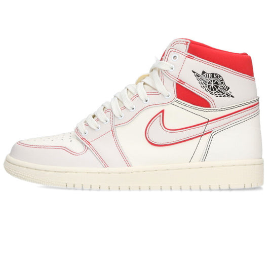 NIKE Air Jordan 1 Retro High OG Sail Red Size 9.5