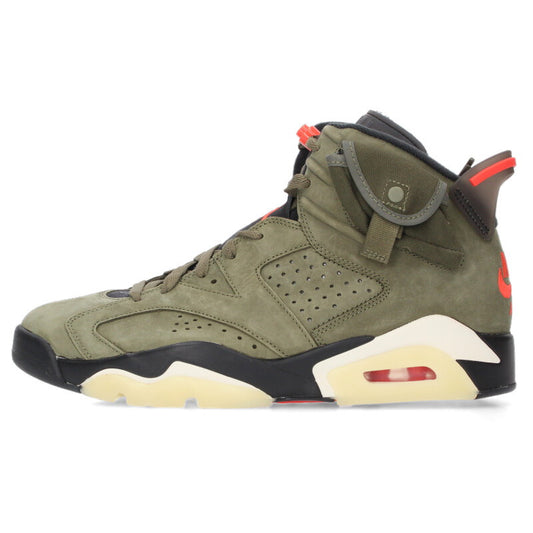 Travis Scott Air Jordan 6 Retro Medium Olive Size 9
