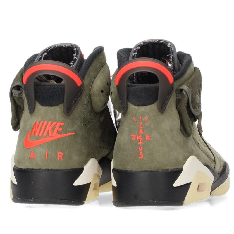 Travis Scott Air Jordan 6 Retro Medium Olive Size 9