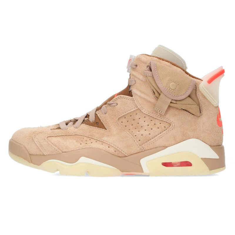 Travis Scott Air Jordan 6 British Khaki Size 9