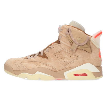 Travis Scott Air Jordan 6 British Khaki Size 9