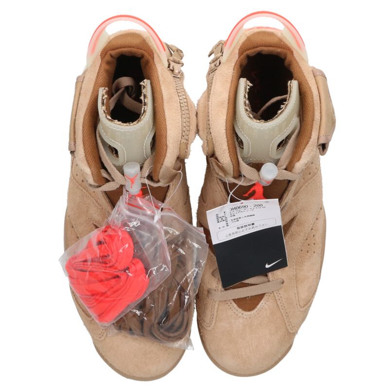 Travis Scott Air Jordan 6 British Khaki Size 9