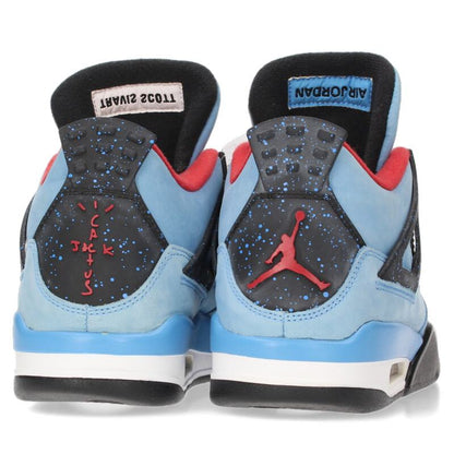 Travis Scott Air Jordan 4 Retro Cactus Jack Blue Size 8
