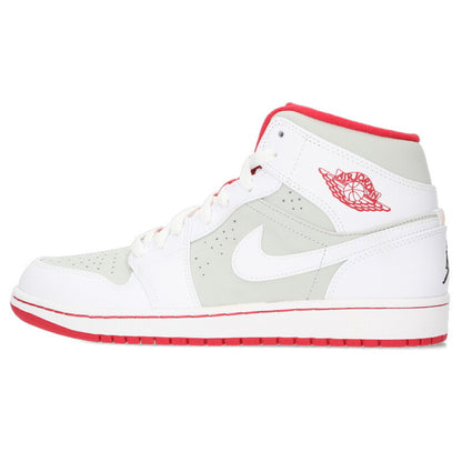 NIKE Air Jordan 1 Mid WB White Red Size 9.5
