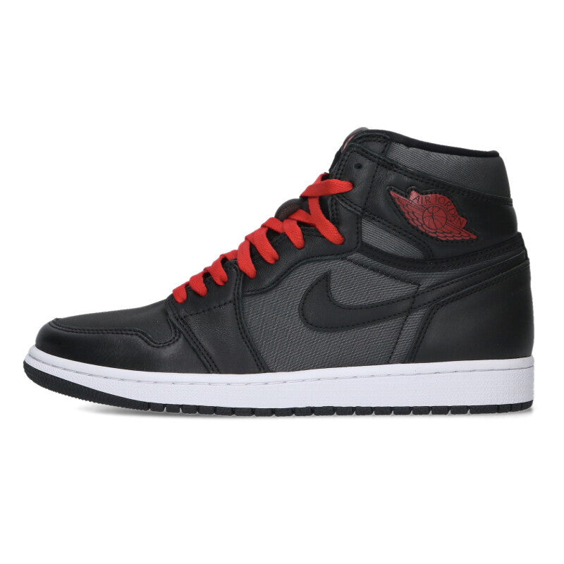 NIKE Air Jordan 1 Retro High Black Size 9.5
