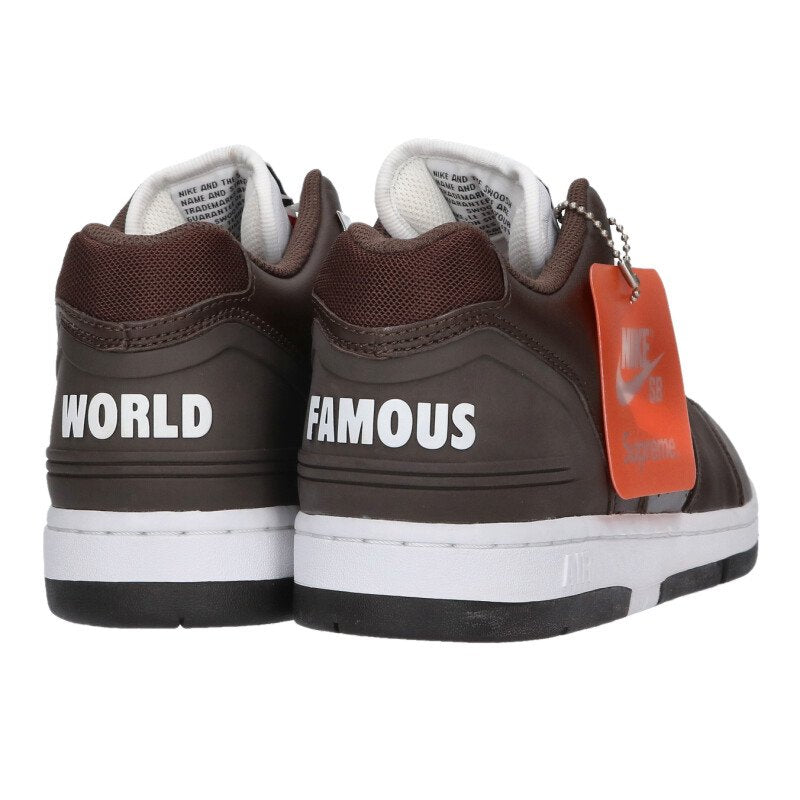 Supreme x Nike Sneakers Brown Size 27cm