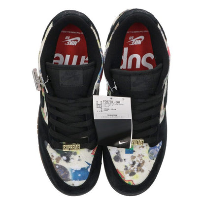 SUPREME SB Dunk Low Rammellzee Black Size 10