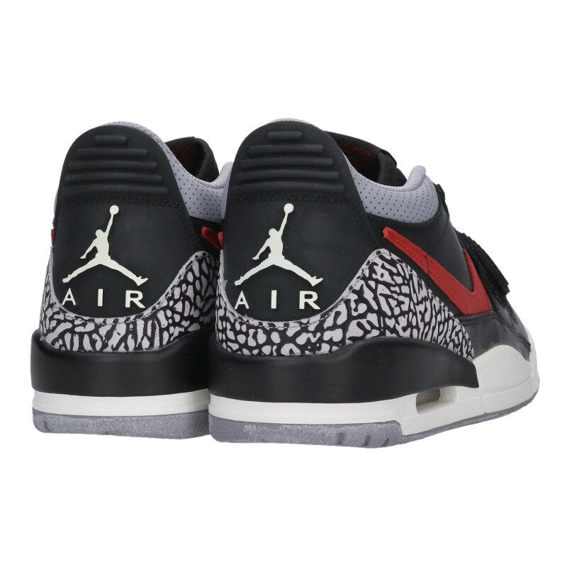 NIKE Air Jordan Legacy 312 Low Black Red Size 9