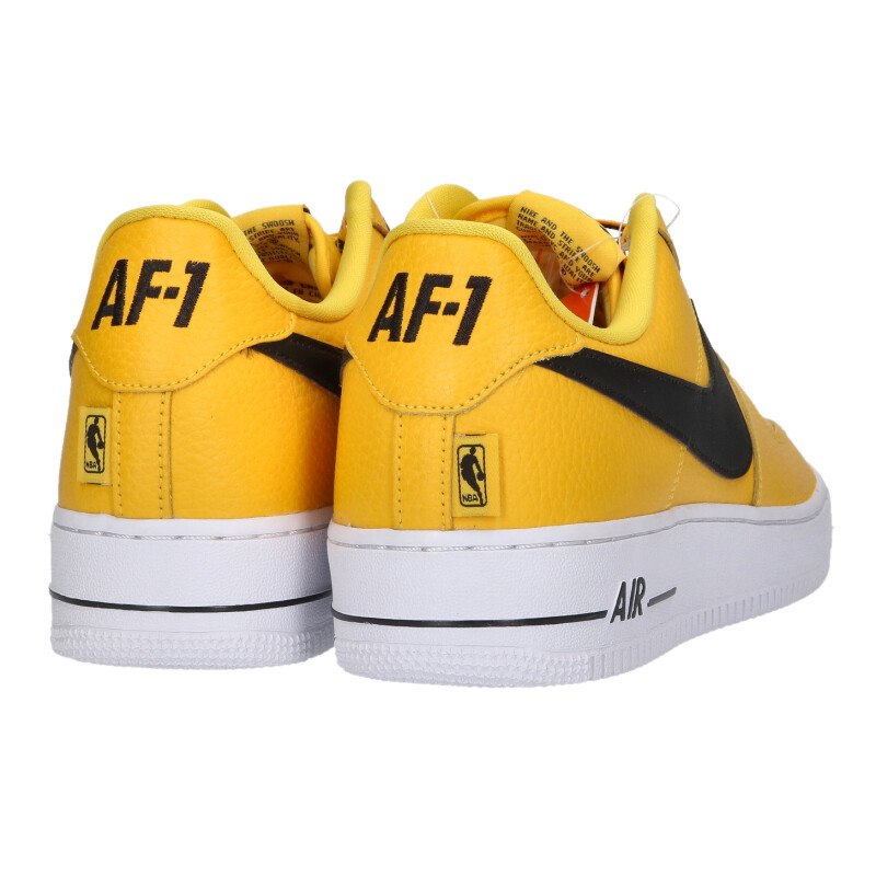 NIKE Air Force 1 Low NBA Amarillo Yellow Size 9.5