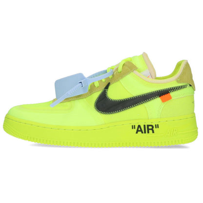 NIKE OFF-WHITE Air Force 1 Low Volt Yellow Size 9