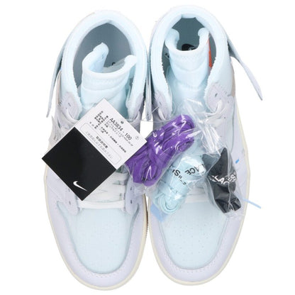 NIKE x Virgil Abloh Air Jordan 1 High OG Alaska Multi Size 9