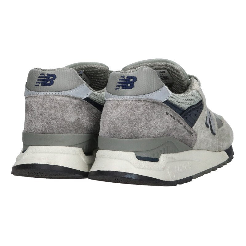 New Balance x WTAPS U998WT Gray Low-Top Sneakers Size 10.5