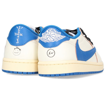 NIKE x Fragment Air Jordan 1 Low Sail Military Blue Size 8