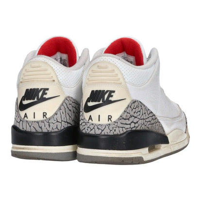 NIKE Air Jordan 3 Retro White Cement Reimagined Size 8.5