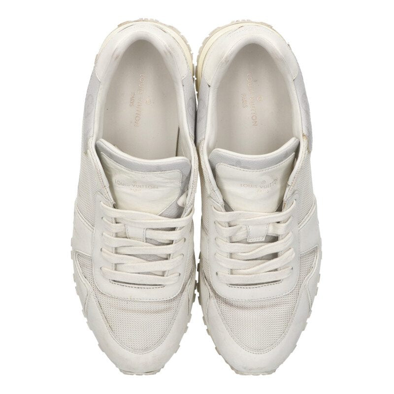 Louis Vuitton Leather Sneakers White Size 7.5