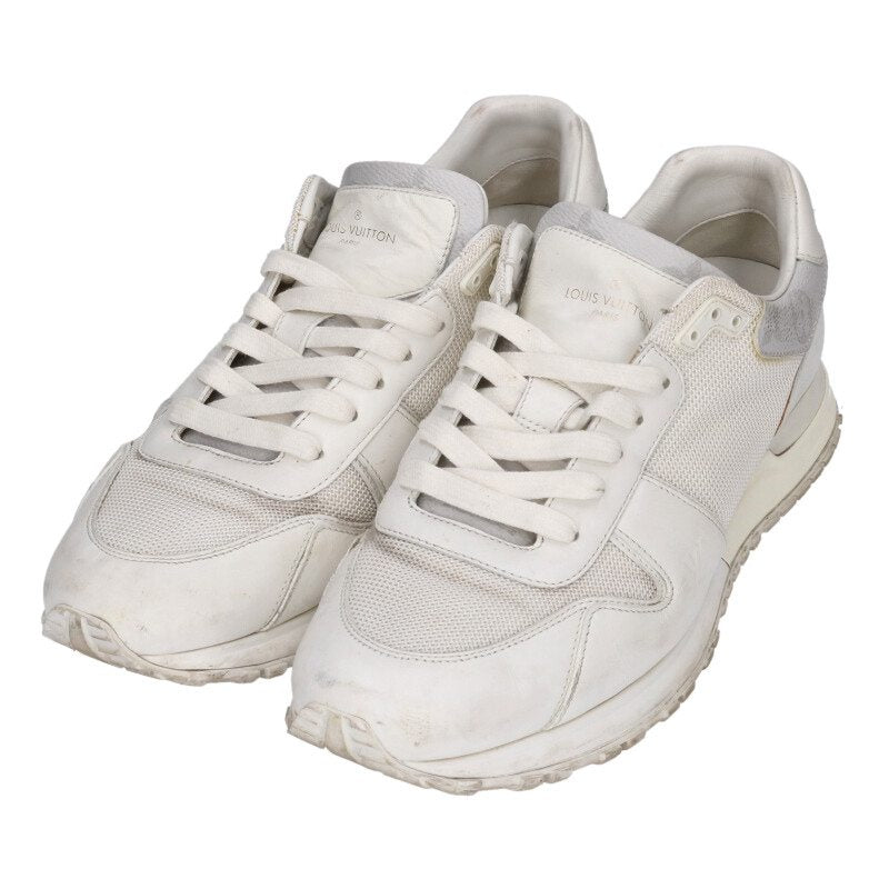 Louis Vuitton Leather Sneakers White Size 7.5