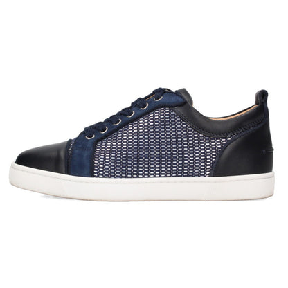 Christian Louboutin Louius Junior Orlato Flat Silver Size 6
